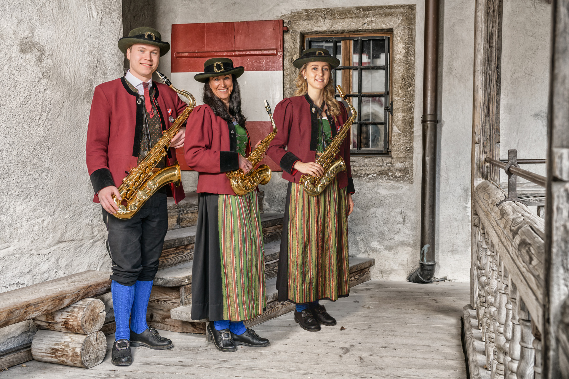 Saxophone Taxer Anni Unterrainer David Weiß Julia